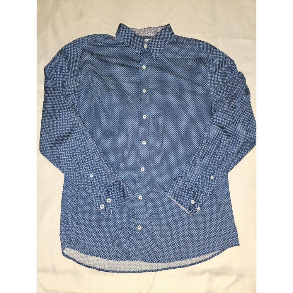 Nick Graham Everywhere Stretch Modern Fit Dress Shirt L